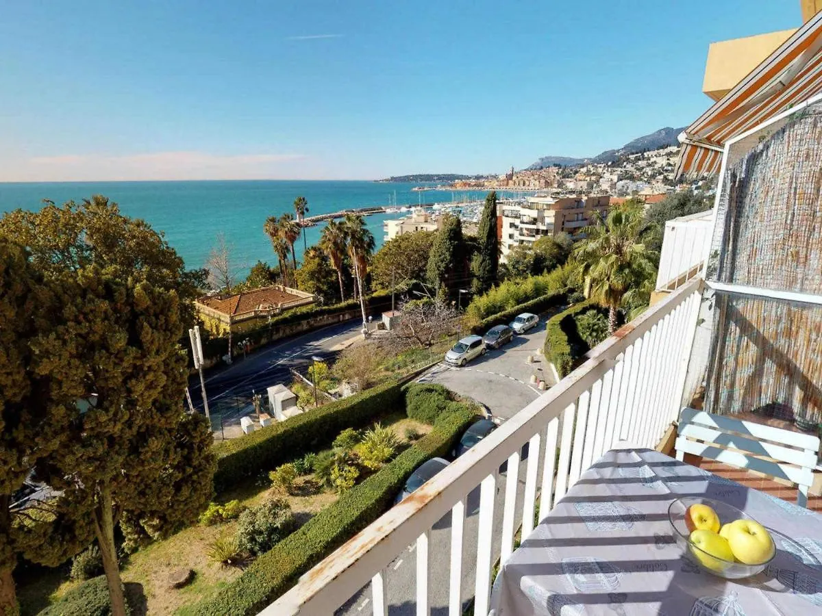 2P Dernier Etage, Parking Prive, Climatisation, Wifi - Fr-1-196-159 Apartment Menton